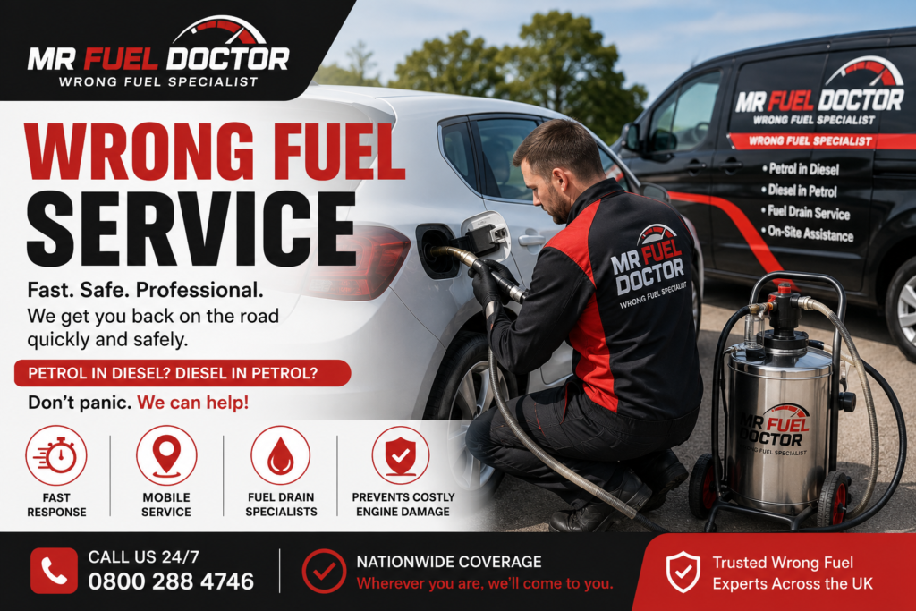 Wrong Fuel Service: What to Do If You Put the Wrong Fuel in Your Car