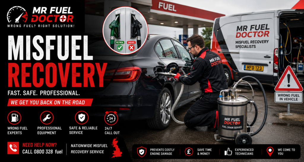 Misfuel Recovery: Fast and Reliable Help When You Fill Up with the Wrong Fuel