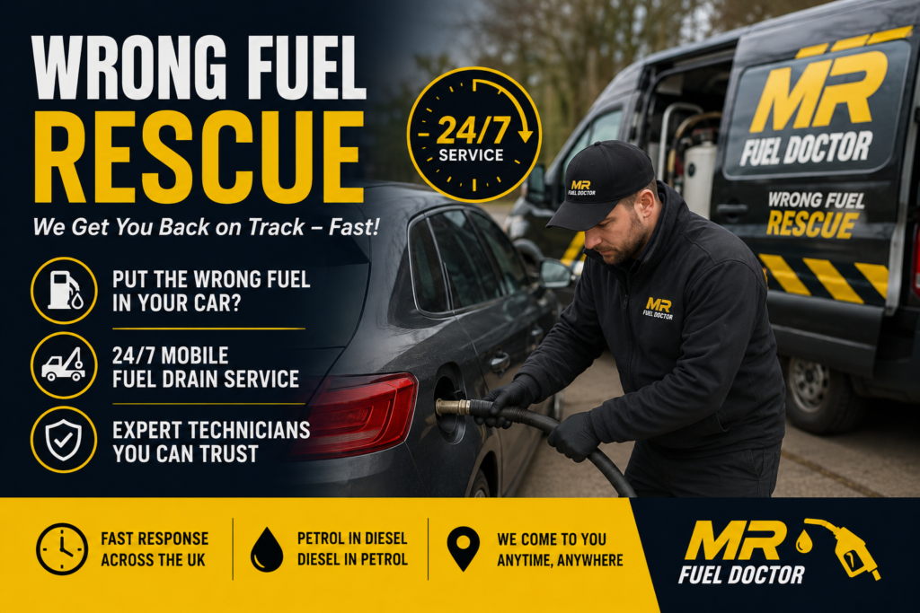 Wrong Fuel Rescue: What to Do When You Put the Wrong Fuel in Your Car