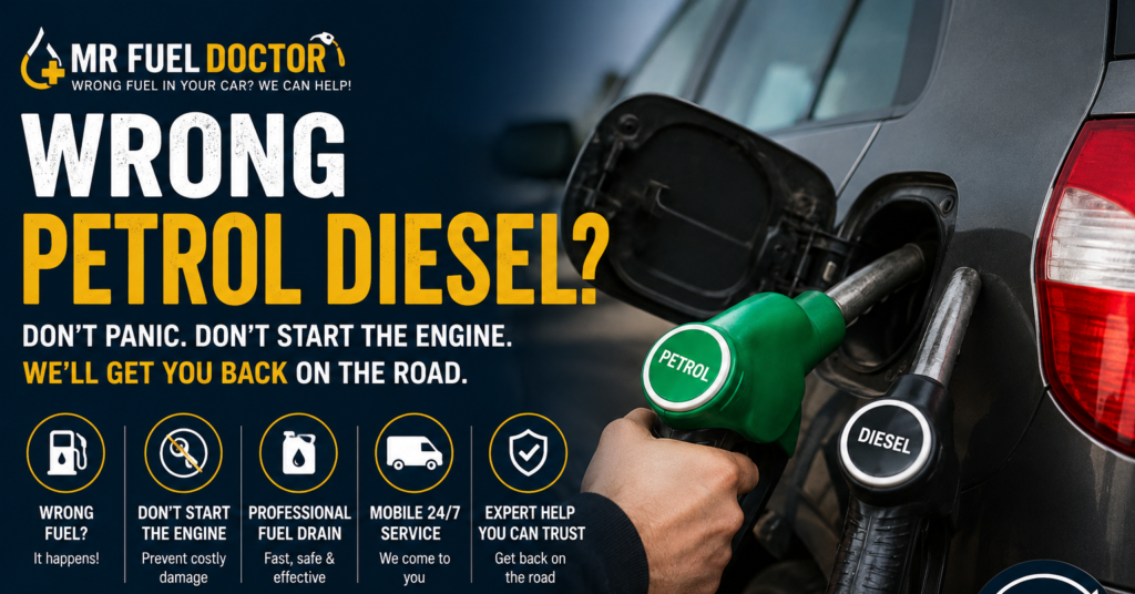 Wrong Petrol Diesel: What to Do If You Put the Wrong Fuel in Your Car