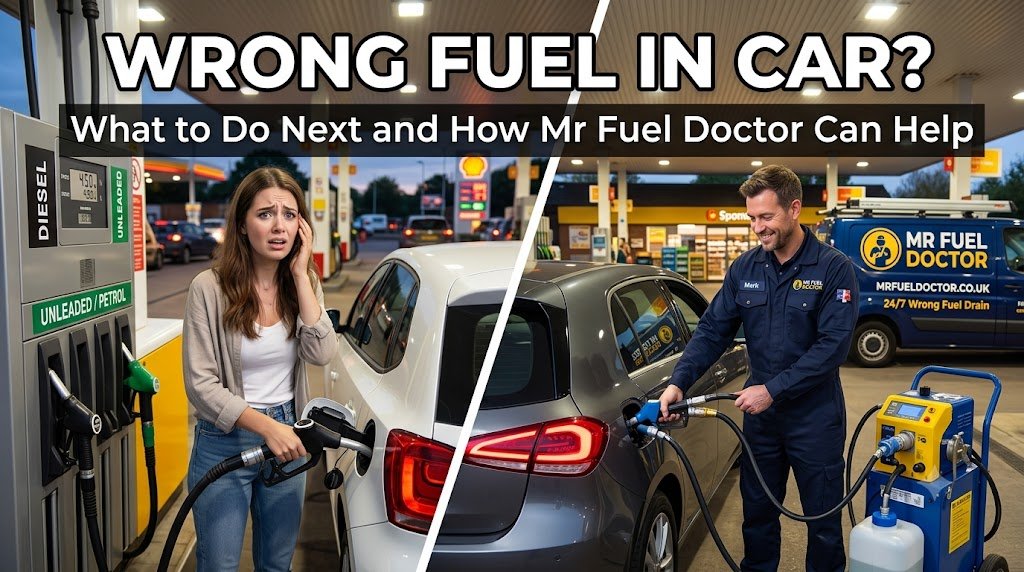 Wrong Fuel in Car? What to Do Next and How Mr Fuel Doctor Can Help