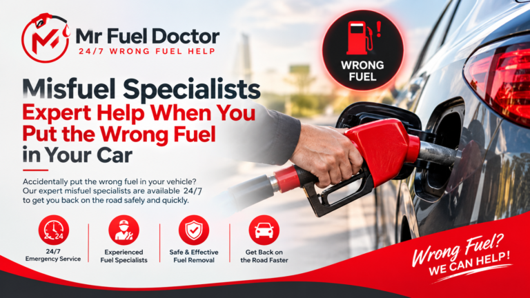 Misfuel Specialists: Expert Help When You Put the Wrong Fuel in Your Car