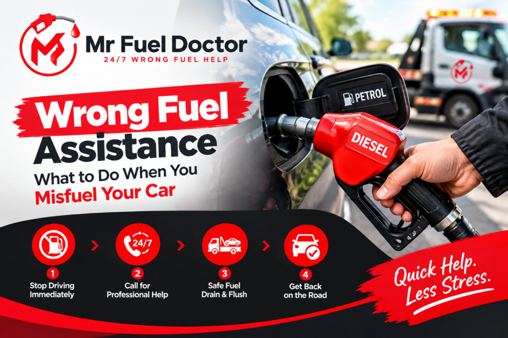 Wrong Fuel Assistance: What to Do When You Misfuel Your Car